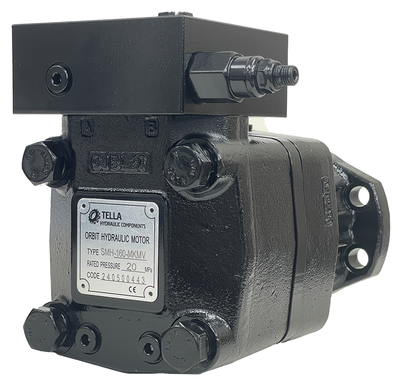SMH-160-MKMV|160 CC magneto mount motor 1.25" shaft with anti cavitation valve and relief