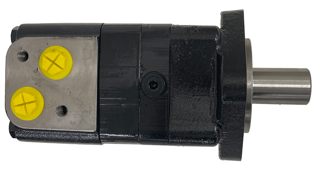 SMSA-195-ALW|195 CC motor 4 bolt SAE A mount 1.25" shaft with threaded mount holes for relief by ports. #10 SAE Ports