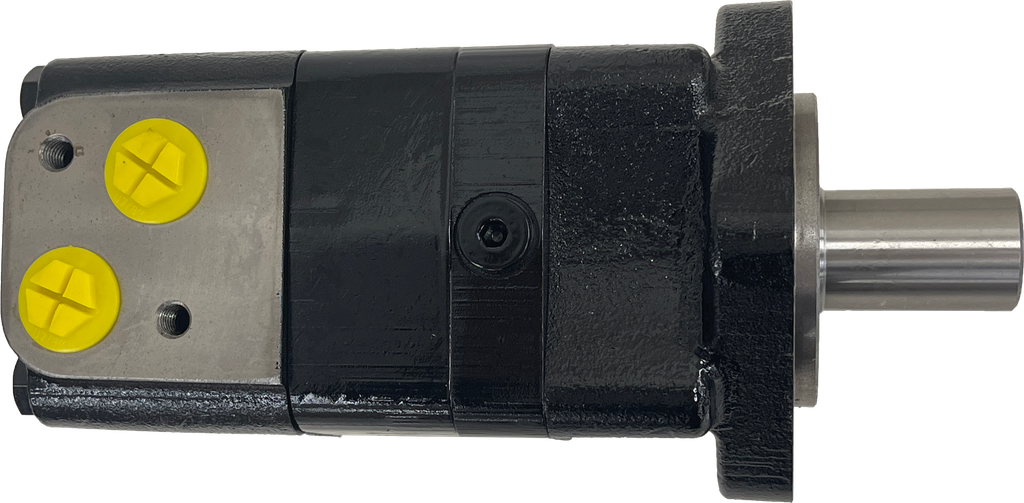 SMSA-250-ALW|250 CC motor 4 bolt SAE A mount 1.25" shaft with threaded mount holes for relief by ports. #10 SAE Ports