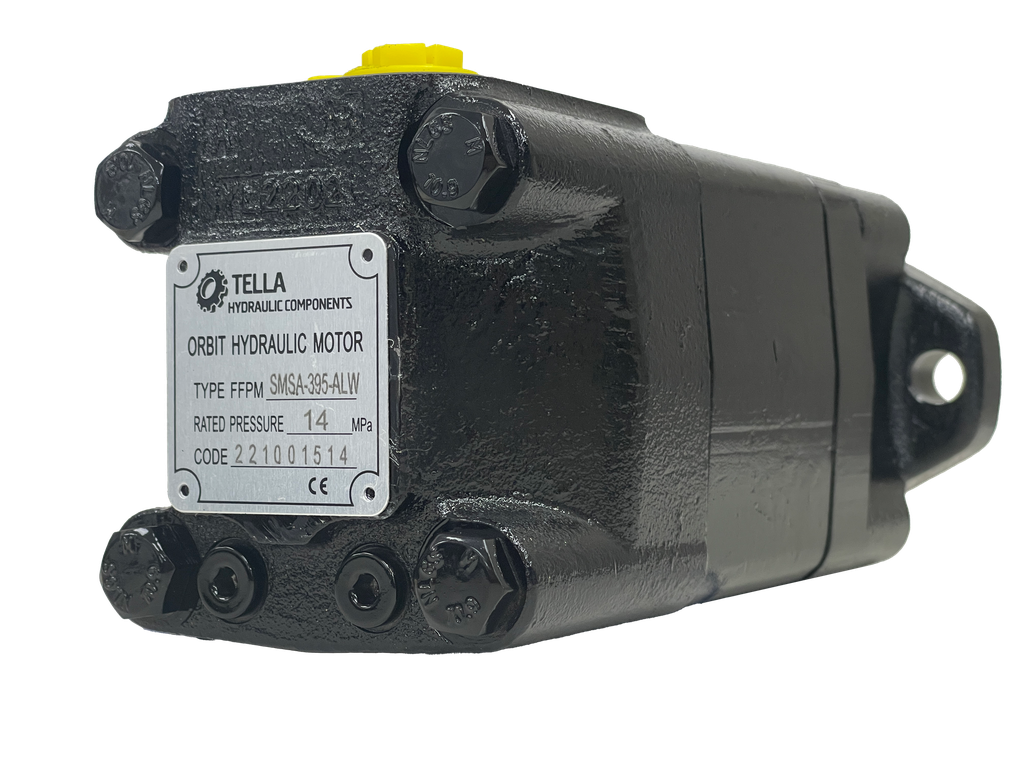 SMSA-395-BLW|395 CC motor 2 bolt SAE A mount 1.25" shaft with threaded mount holes for relief by ports. #10 SAE Ports