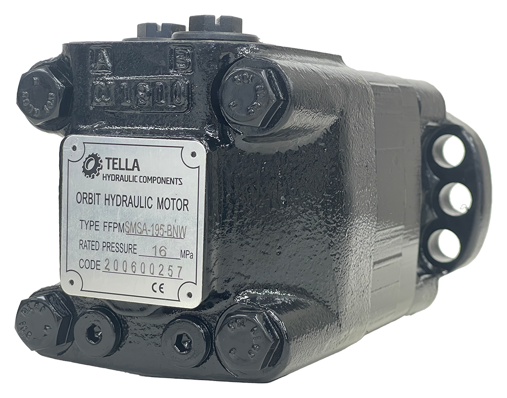 SMSA-195-BNW|200cc motor with 4 bolt magneto mount and 1.25" 14T shaft
