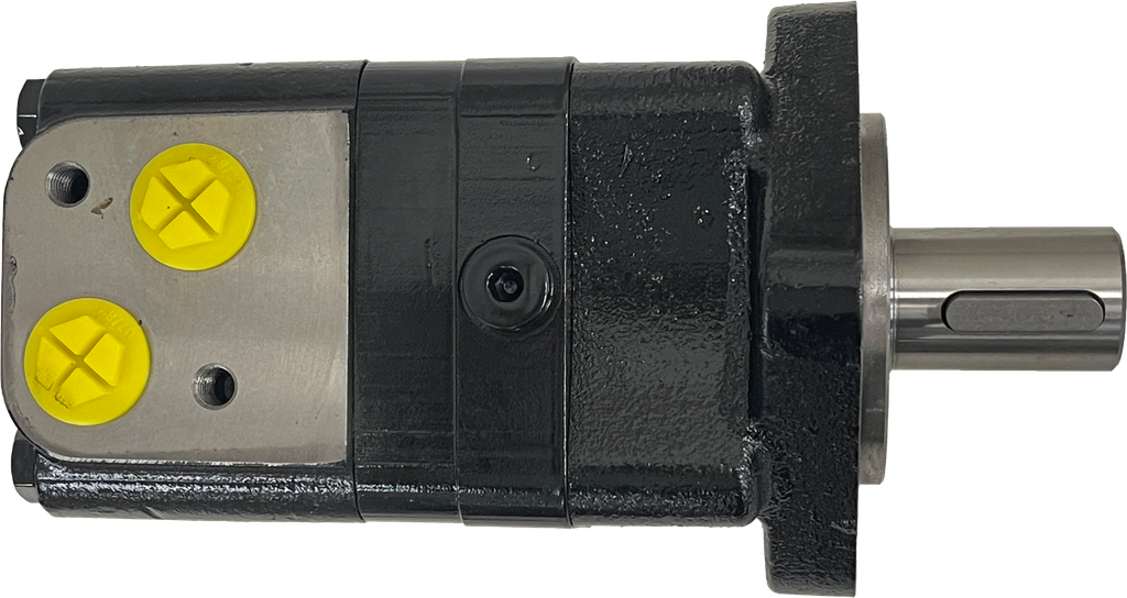 SMSA-100-ALW|100 cc Motor 4 Bolt SAE A Mount 1.25 Shaft with threaded holes by ports for relief by ports #10 SAE ports