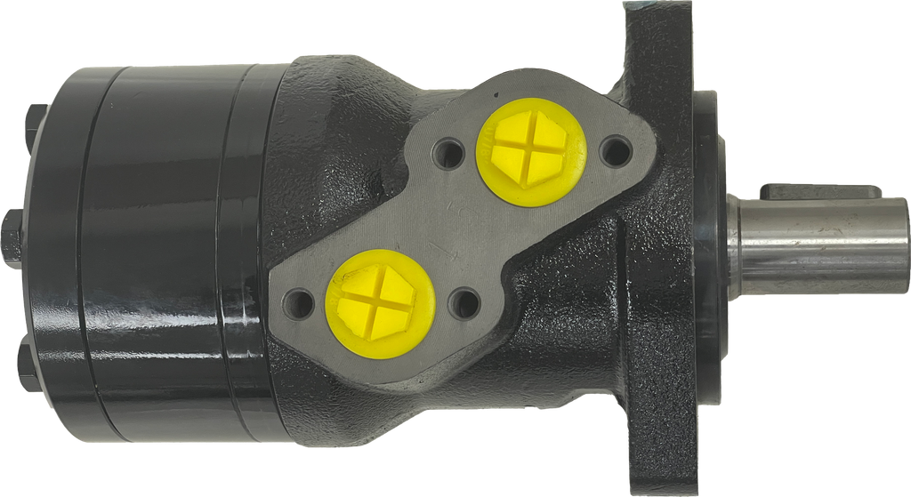SMRS-200-BMW|200 cc Hydraulic Motor 2 bolt SAE A 25 mm keyed shaft 10 ORB ports
