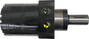 SMRE-475-WLW|475 cc Wheel Motors, 1 1/2 keyed shaft, clockwise rotation