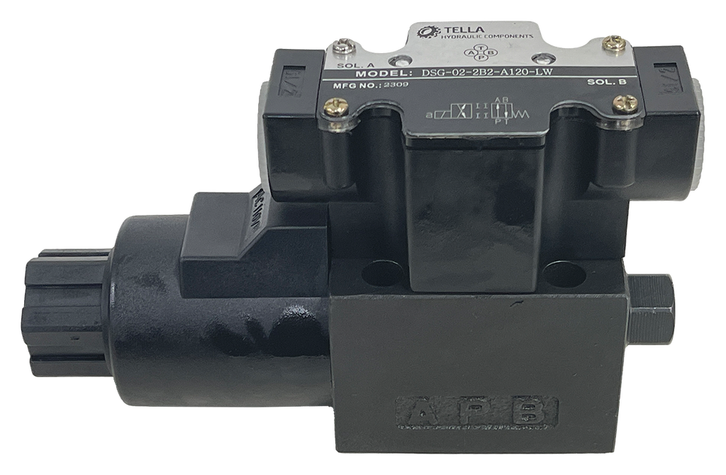 DSG-02-2B2-A120-LW| Postion Spring Return Single solenoid 120VAC Wiring Box