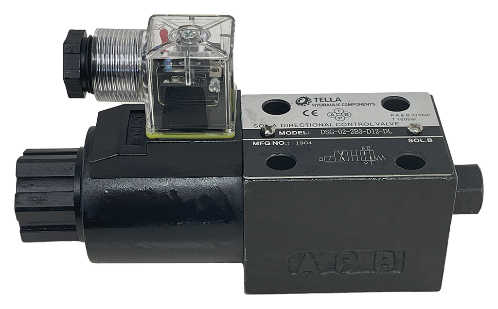 DSG-02-2B3-D12-DL|2 position D03 12V din connector (open at rest)