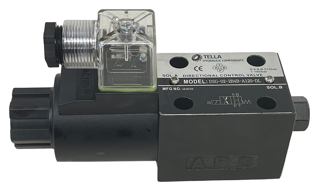 DSG-02-2B4B-A120-DL|D03 2 position 110 VAC Din Valve