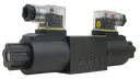 DSG-02-2D2-D24-DL|D03 valve, detented 24VDC with DIN connection