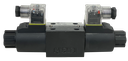 DSG-02-2D2-D24-DL|D03 valve, detented 24VDC with DIN connection