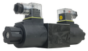 DSG-02-2D2-D24-DL|D03 valve, detented 24VDC with DIN connection