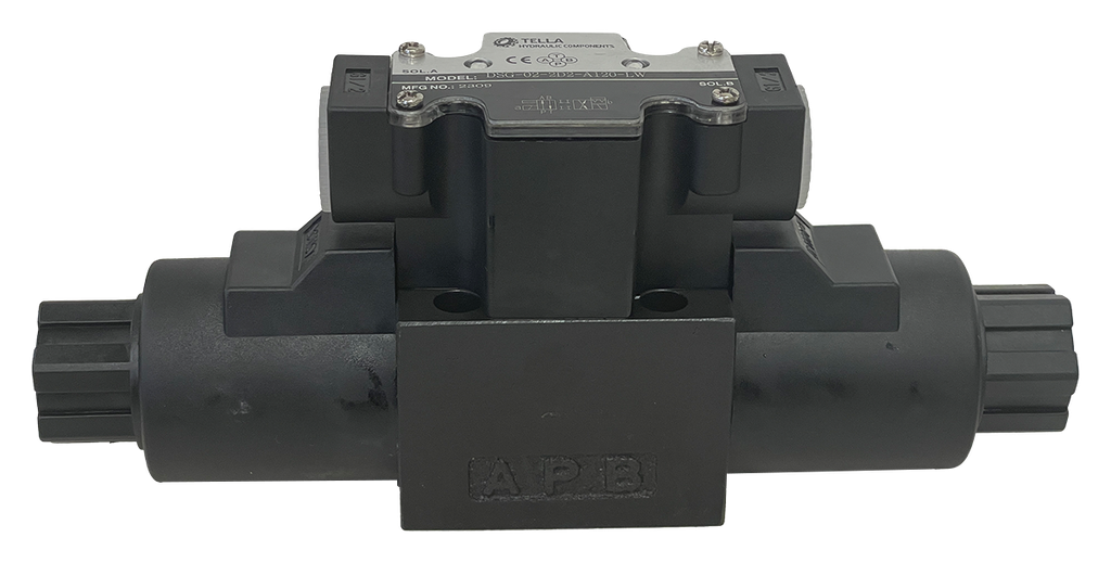 DSG-02-2D2-A120-LW|D03 valve, 2 Position Detented 120VAC Wiring Box Connection