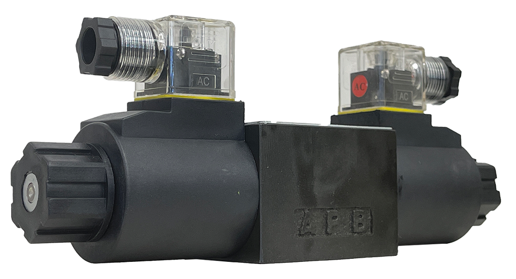 DSG-02-2D2-A120-DL|D03 valve, 2 Position Detented 120VAC DIN Connection