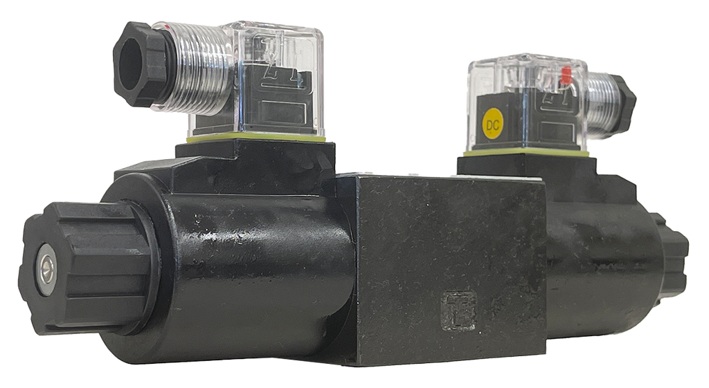 DSG-02-3C2-D12-DL|D03 valve, 3 position, all ports closed 12VDC DIN connection