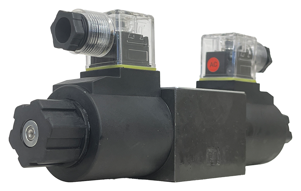 DSG-02-3C2-A120-DL|D03 valve, 3 position, all ports closed, 120VAC DIN connection