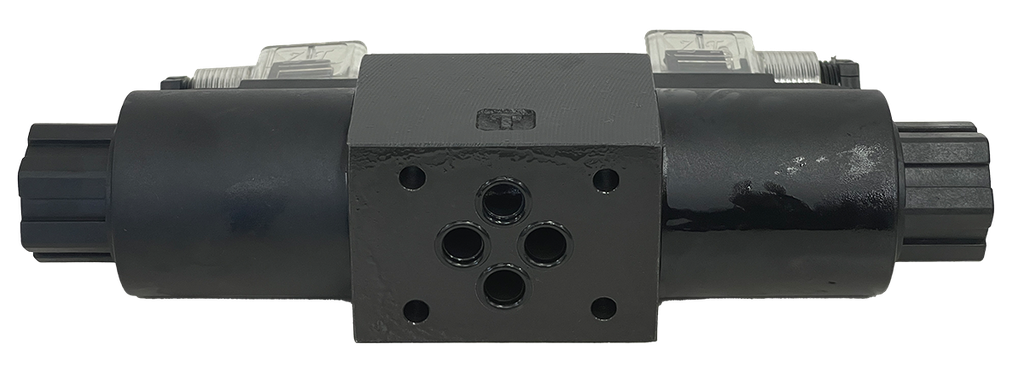 DSG-02-3C2-A120-DL|D03 valve, 3 position, all ports closed, 120VAC DIN connection