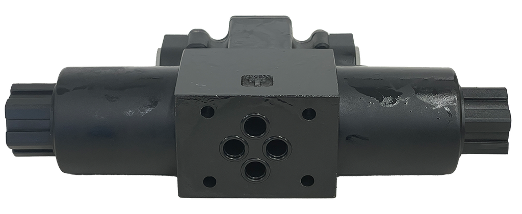 DSG-02-3C3-D24-LW|D03 valve, 3 position, all ports open, 24VDC wiring box