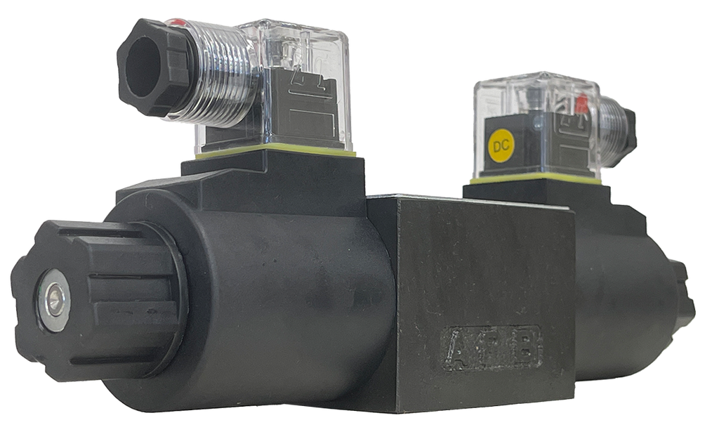DSG-02-3C2-D24-DL|D03 valve, 3 position, all ports closed, 24VDC DIN connection