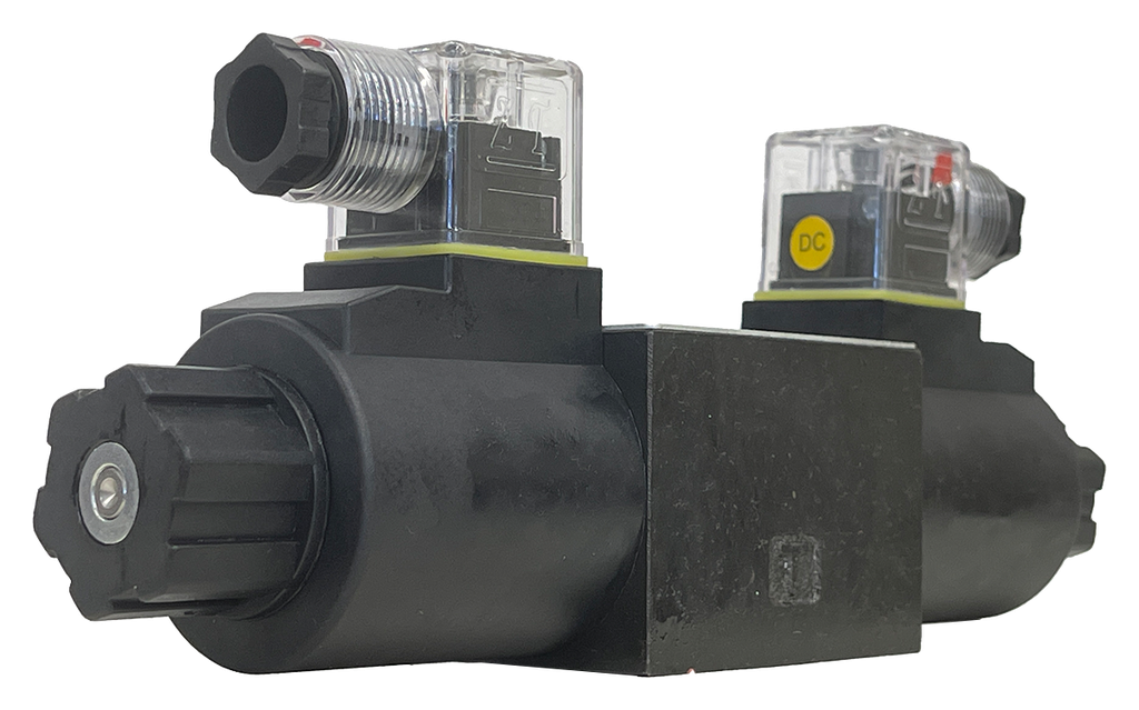 DSG-02-3C2-D24-DL|D03 valve, 3 position, all ports closed, 24VDC DIN connection