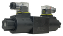 DSG-02-3C3-D24-DL|D03 valve, 3 position, all ports open, 24VDC DIN connection