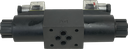 DSG-02-3C3-D24-DL|D03 valve, 3 position, all ports open, 24VDC DIN connection