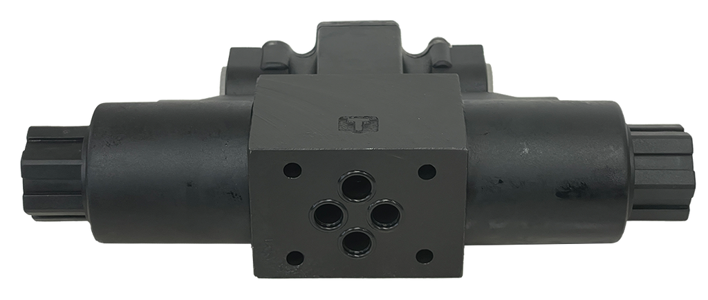 DSG-02-3C3-A120-LW|D03 valve, 3 position, all ports open, 120VAC wiring box