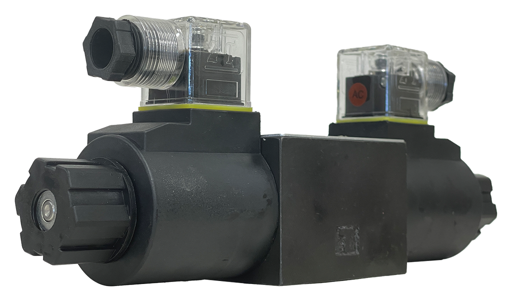 DSG-02-3C3-A120-DL|D03 valve, 3 position, all ports open, 120VAC DIN connection