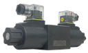 DSG-02-3C4-D12-DL|D03 valve, 3 position, AB to T P port closed 12VDC DIN connection