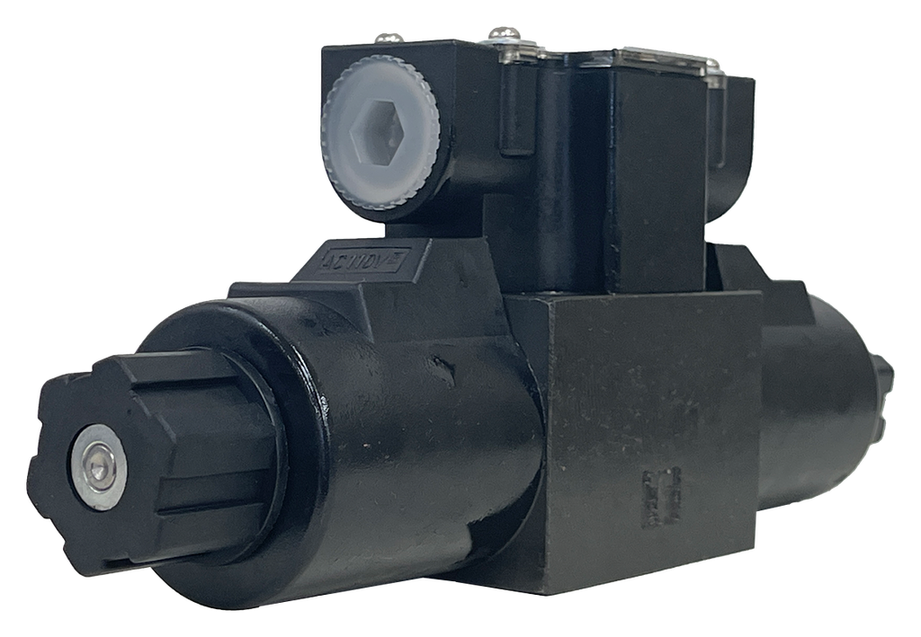 DSG-02-3C4-A120-LW|D03 valve, 3 position, AB to T P port closed 120VAC wire box