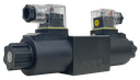 DSG-02-3C60-D12-DL|D03 valve, 3 position, P to T A and B closed 12VAC DIN connection