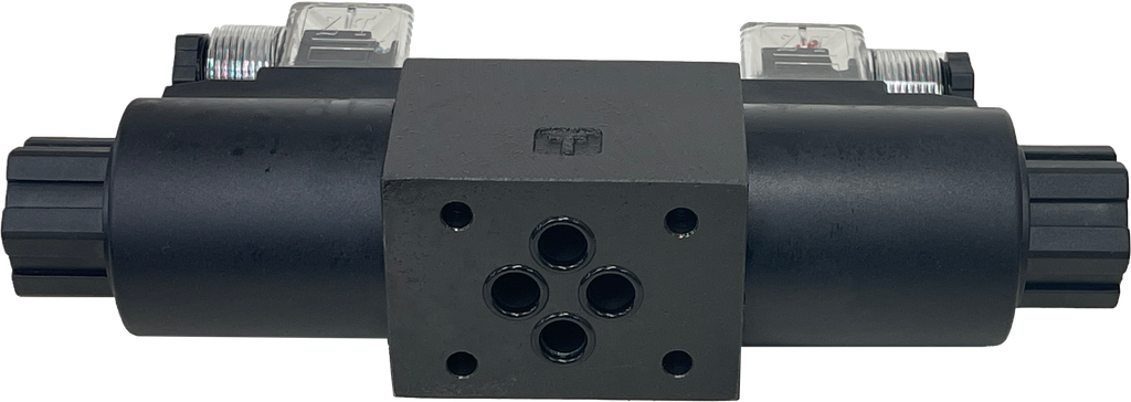 DSG-02-3C60-D12-DL|D03 valve, 3 position, P to T A and B closed 12VAC DIN connection