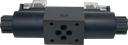 DSG-02-3C60-D12-DL|D03 valve, 3 position, P to T A and B closed 12VAC DIN connection