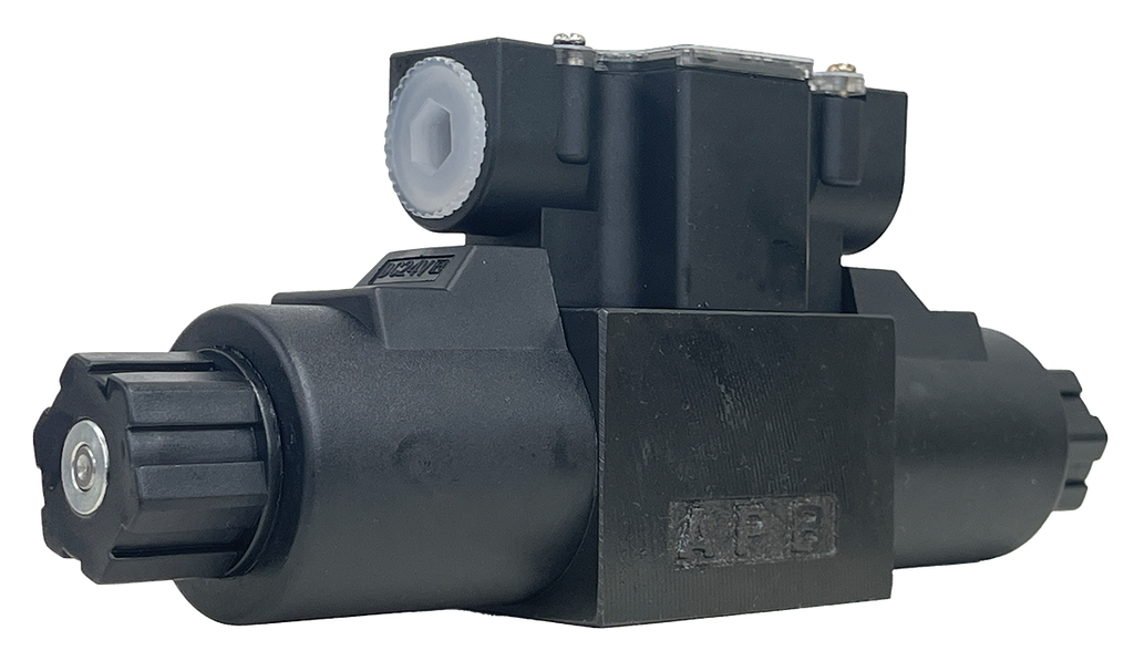 DSG-02-3C60-D24-LW|D03 valve, 3 position, P to T A and B closed 24VDC wire box
