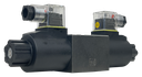 DSG-02-3C60-D24-DL|D03 valve, 3 position, P toT A and B closed 24VDC DIN connection