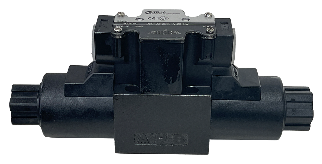 DSG-02-3C60-A120-LW|D03 valve, 3 position, P to T A and B closed 120VAC wire box
