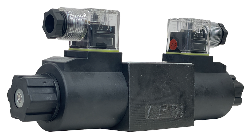 DSG-02-3C60-A120-DL|D03 valve, 3 position, P to T A and B closed 120VAC DIN connection