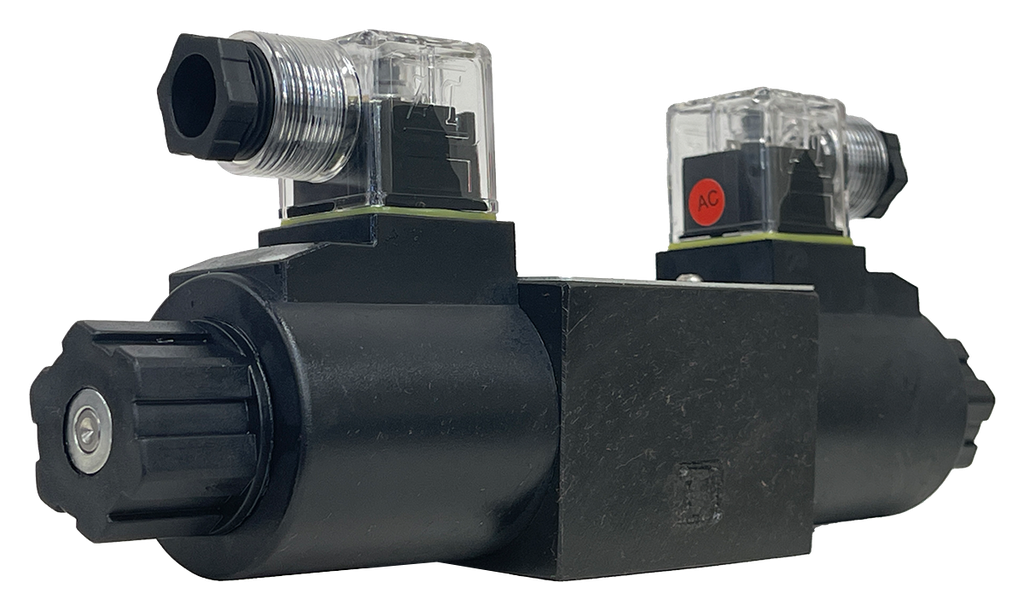 DSG-02-3C60-A120-DL|D03 valve, 3 position, P to T A and B closed 120VAC DIN connection