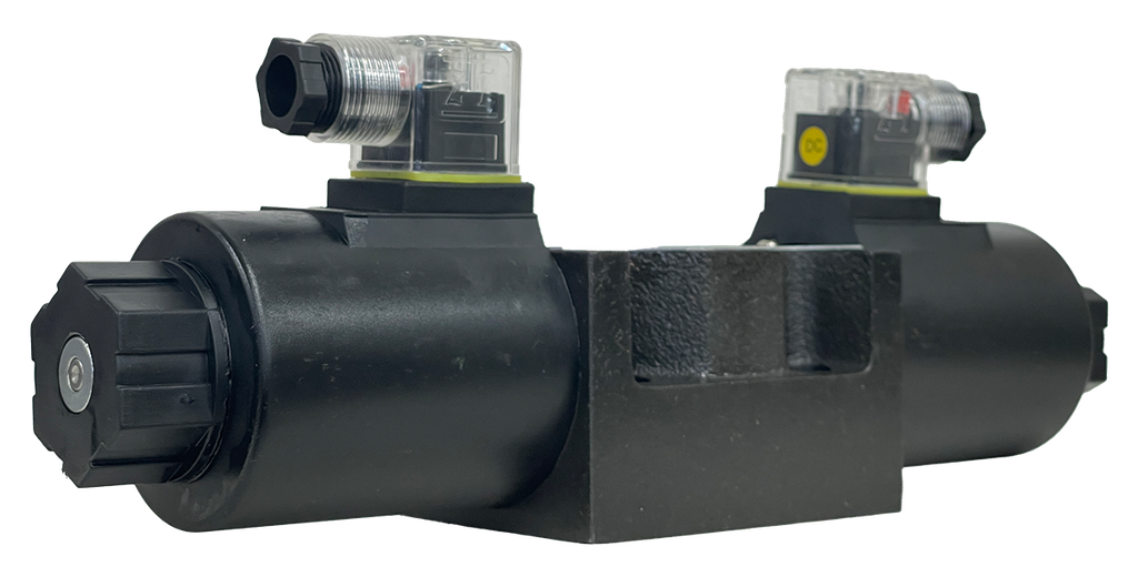 DSG-03-3C2-D24-DL|D05 center closed, double solenoid 24VDC DIN
