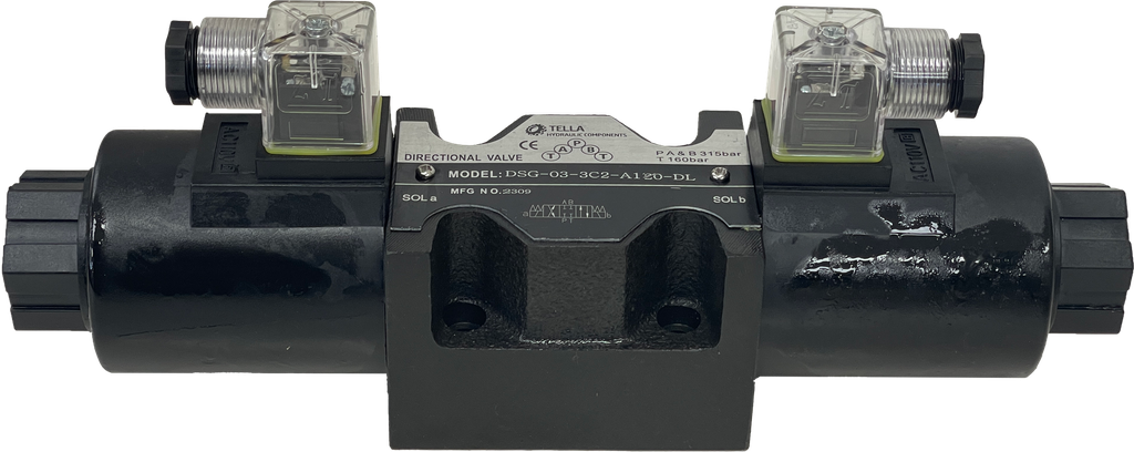 DSG-03-3C2-A120-DL|D05 Center blocked 110vac DIN connector