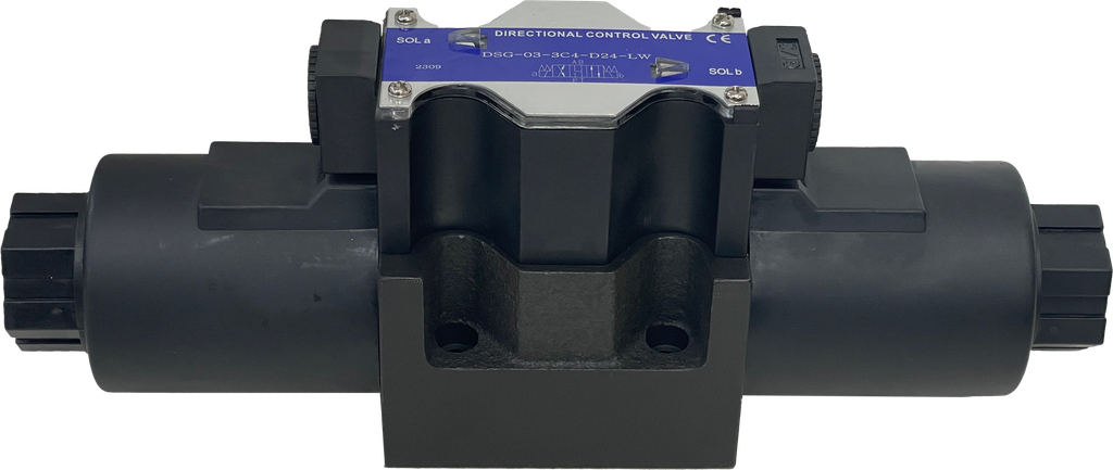 DSG-03-3C4-D24-LW|D05 AB to T 3 position valve 24VDC wiring box