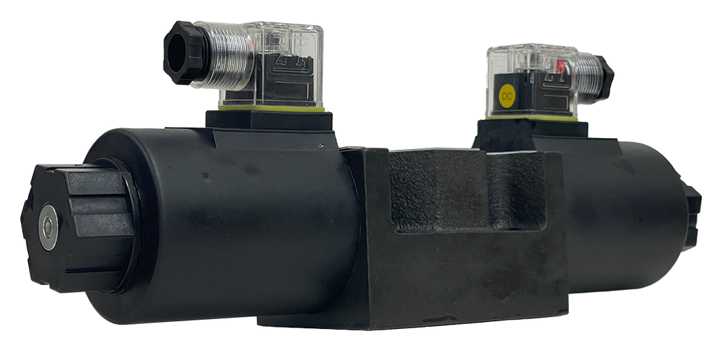 DSG-03-3C4-D24-DL|D05 AB to T 3 position valve 24VDC DIN