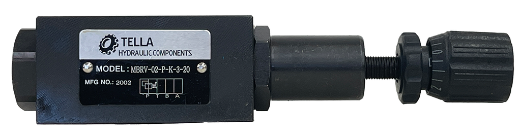 MBRV-02-P-K-3-20|D03 Pressure Reducing Valve P port 1050 - 3625 PSI