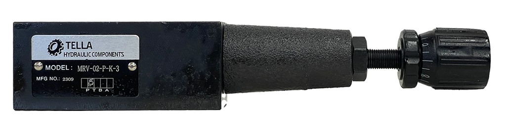 MRV-02-P-K-3|D03 Relief Valve P Port 115-3000 psi