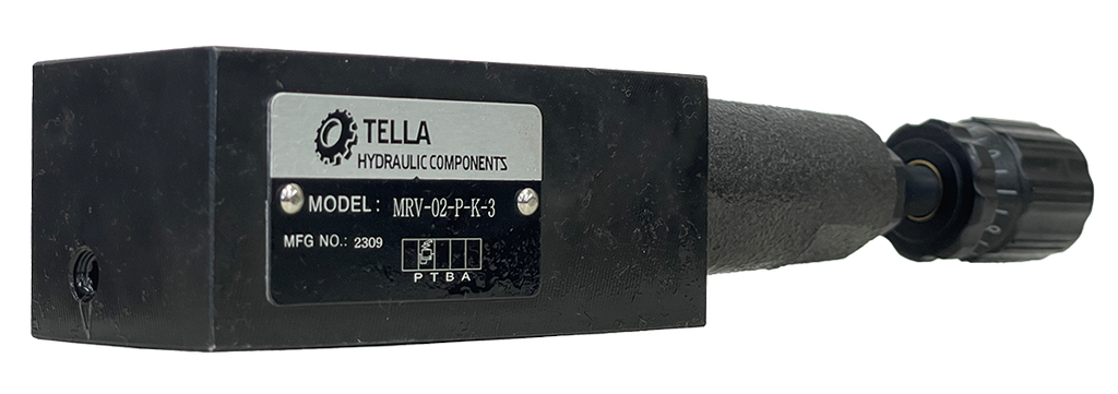 MRV-02-P-K-3|D03 Relief Valve P Port 115-3000 psi