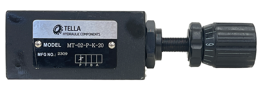 MT-02-P-K-20|D03 flow control valve meter in P Port