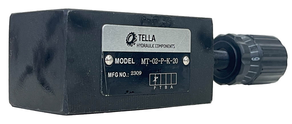 MT-02-P-K-20|D03 flow control valve meter in P Port