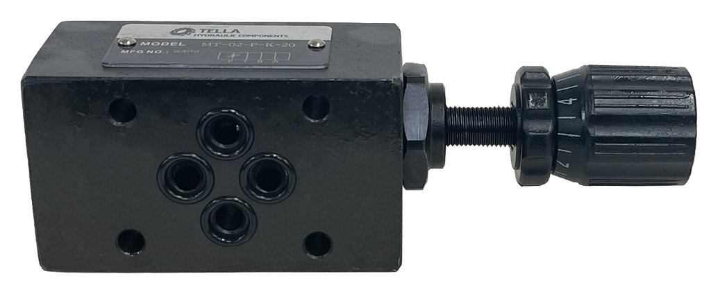 MT-02-P-K-20|D03 flow control valve meter in P Port