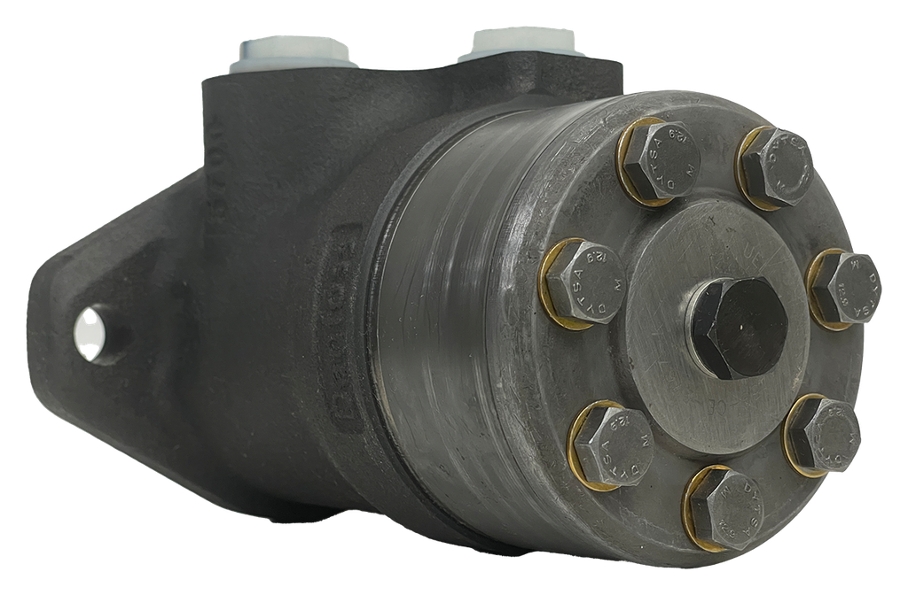 11186820|250 cc OMP-X hydraulic orbital motor, 2-bolt SAE-A flange, 1" 6B splined shaft, G1/2 ports