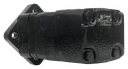 350400AH192AAAAAP|400 cc Hydraulic Motor c/w 1 1/4 shaft with 3/8 crosshole