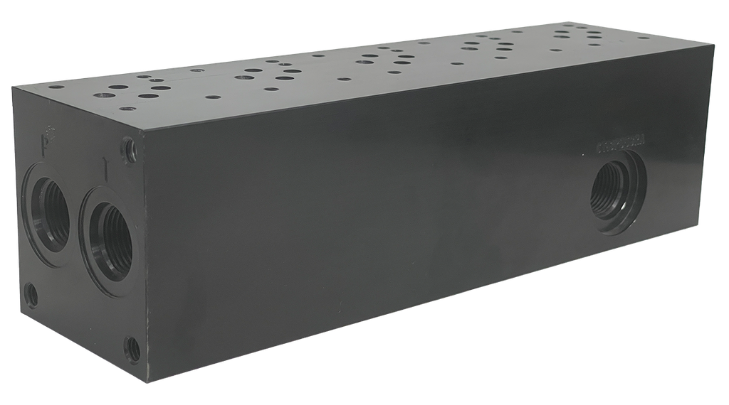 CTI3P05SRA|D03 5 station parallel manifold with C-10 relief port