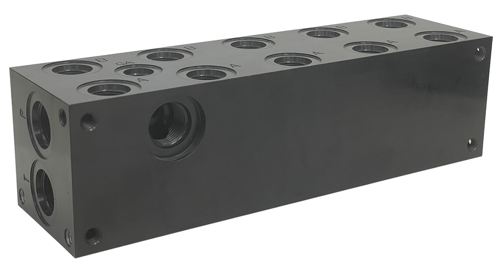 CTI3P05SRA|D03 5 station parallel manifold with C-10 relief port